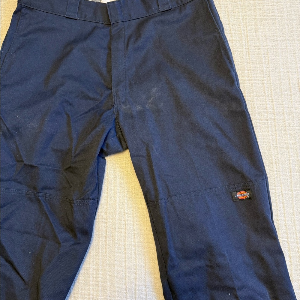 Dickies Double Knees Men's Navy Work Pants